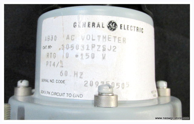 GE ~ 600 AC Voltmeter ~ AB30
