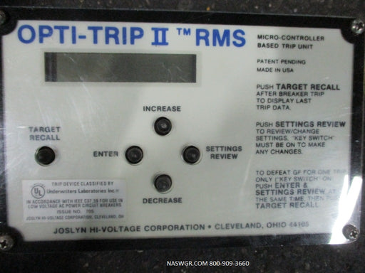 Solid State Trip Unit 
