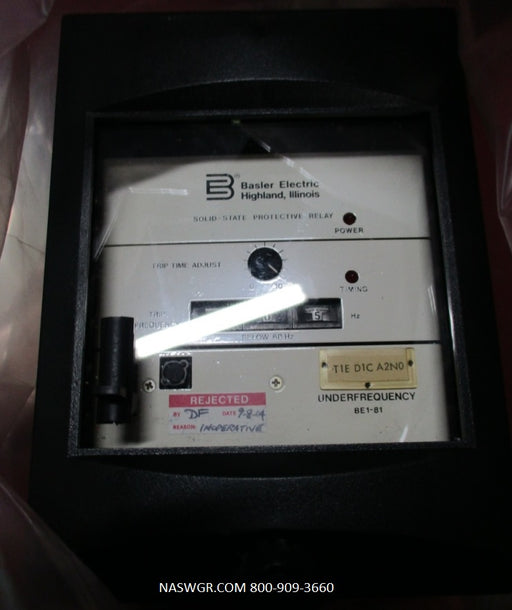 Basler Electric T1E D1C A2N0 Relay