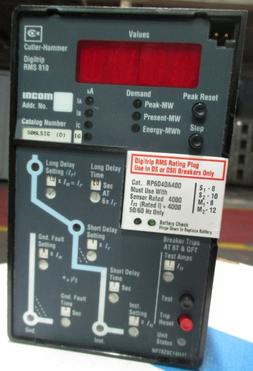 Cutler Hammer S86LSIG (D) Solid State Device