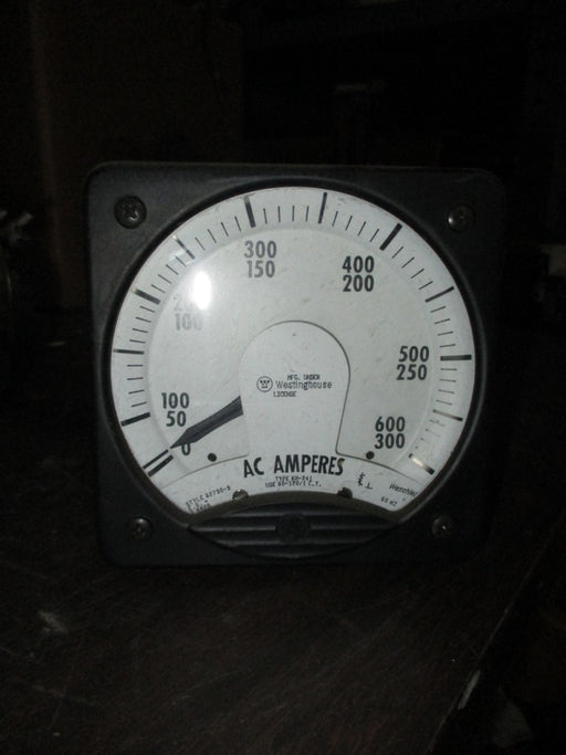 62730-3 Westinghouse 300/600AC Amperes Meter