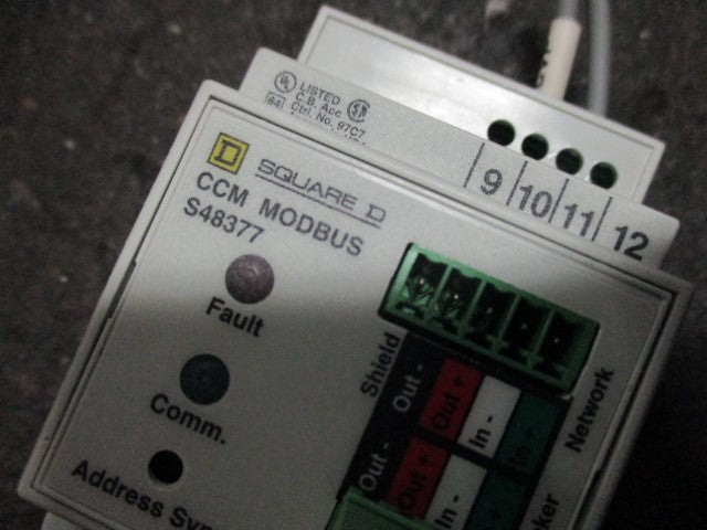 48845 / S48377 - Square D- CCM Modbus Module