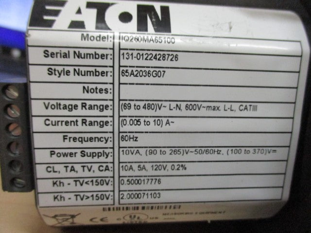 IQ250MA65100 - Eaton - IQ 250/260 Relay