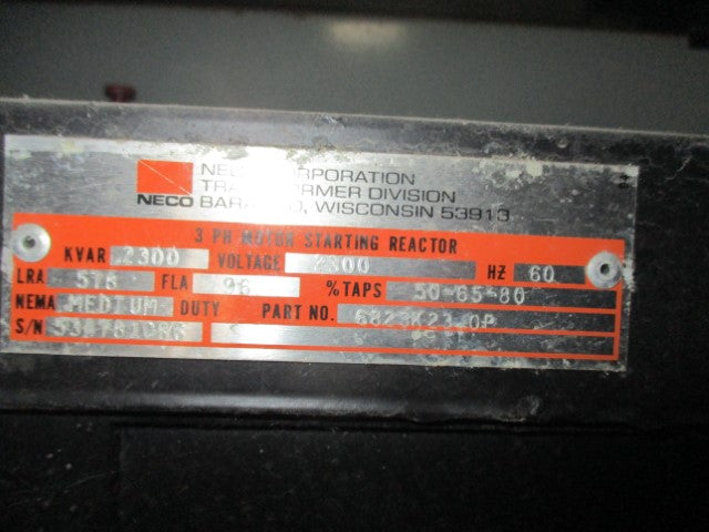 6823K23-0P - NECO Hammond INC. - Reactor