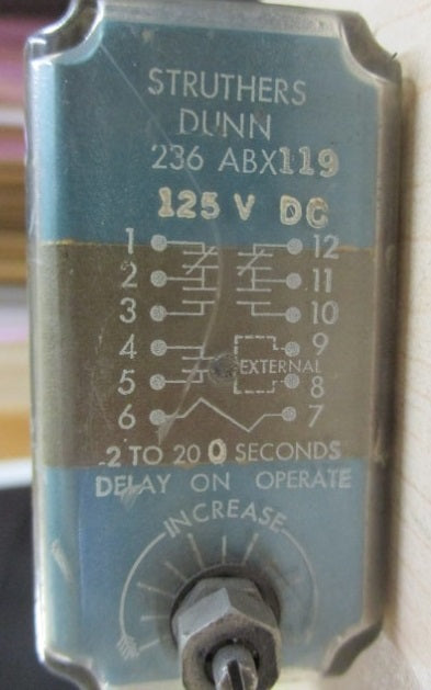 236ABX119 - Struthers-Dunn - Relay