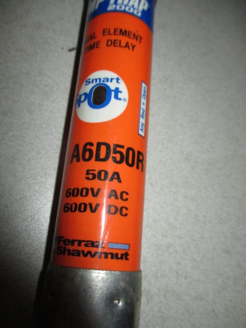 A6D50R - Ferraz Shawmut - Dual Element Time Delay Fuse