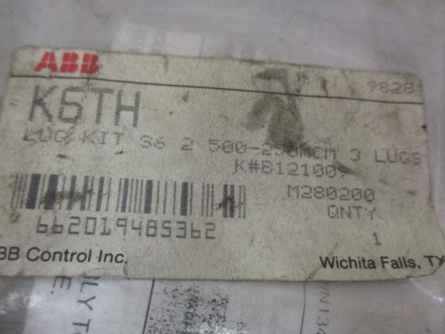 K6TH - ABB S6 Lug Kit