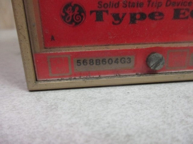 568B604G3 - General Electric - ECS Trip Unit