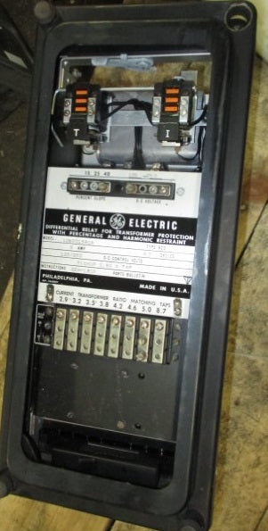 GE 12BDD15B1A Transformer Differential Relay - 5 Amp