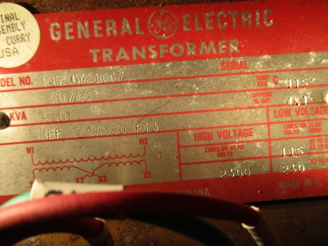 9T24Y210G7 - General Electric - Transformer