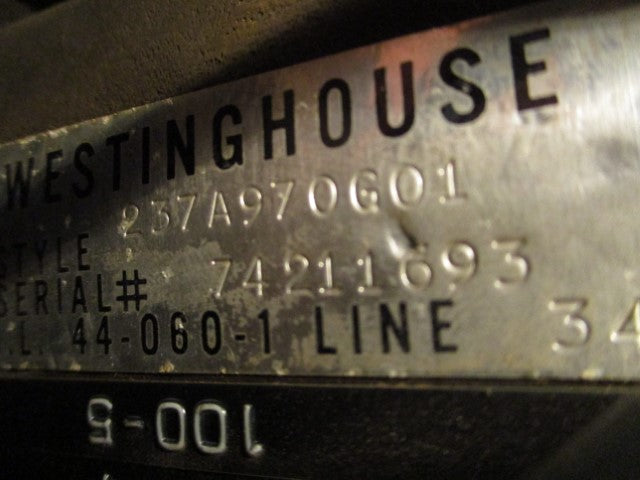 237A970G01 - Westinghouse - Current Transformer