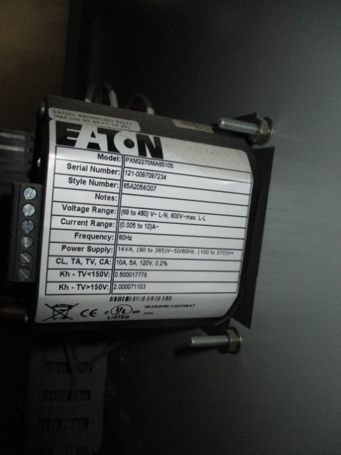 Eaton PXM2270MA65105 Power Xpert Meter 2000 Series