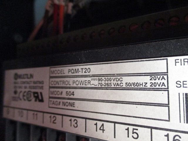 PQM-T20 - General Electric Meter