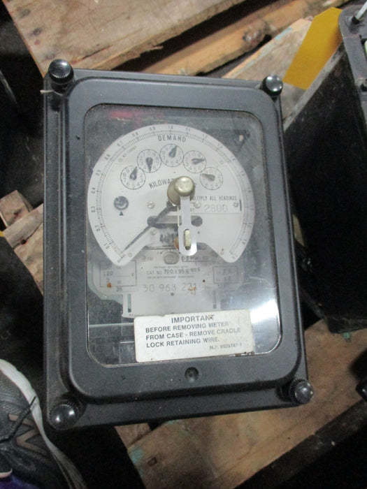 700X95G686 - General Electric - DSMW-63 Polyphase Watthour Meter