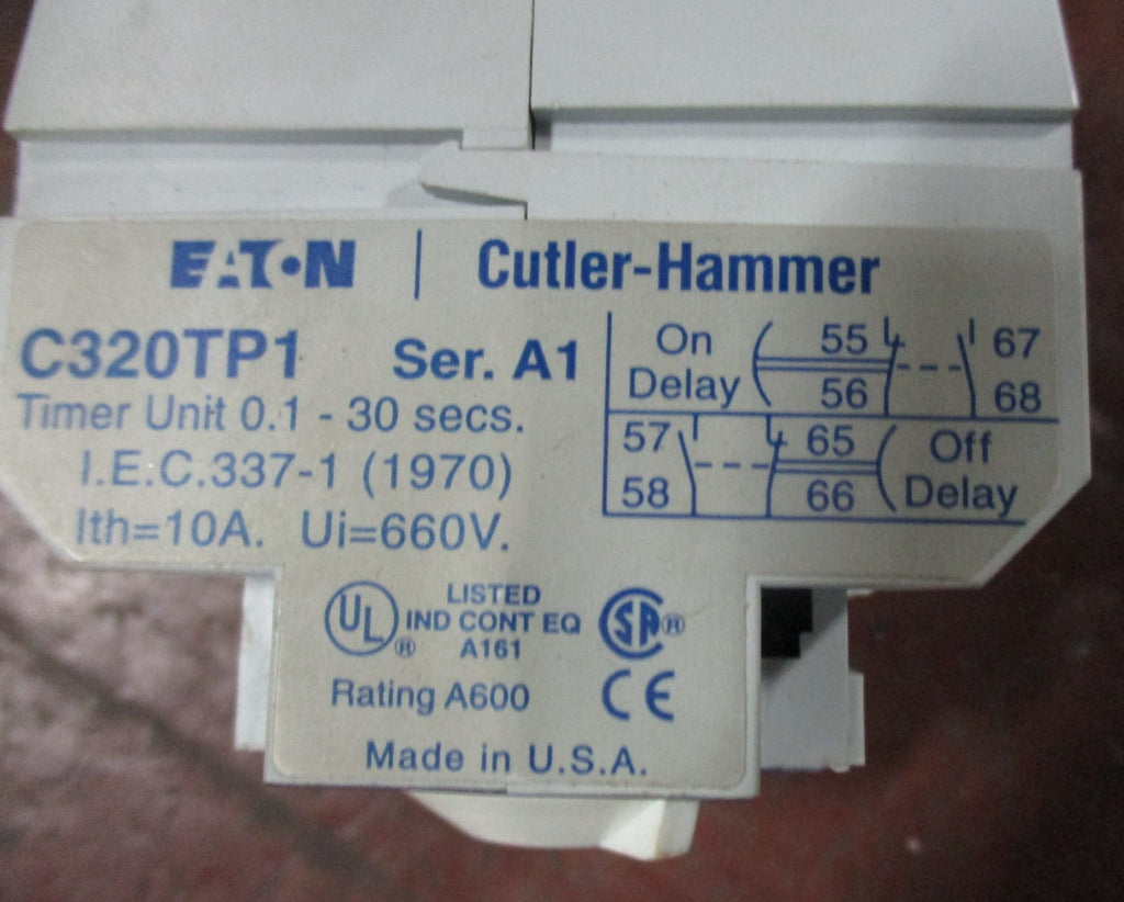 C320TP2 - Cutler-Hammer C320TP2 Timer Unit — North American Switchgear ...