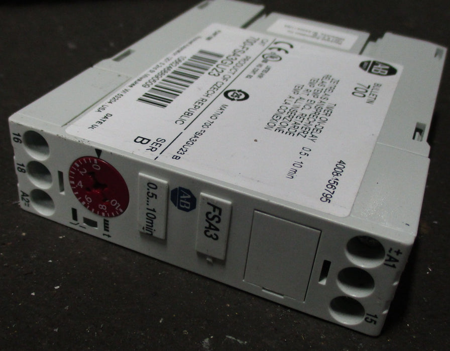 700FSA3GU23 Allen Bradley Timer OnDelay — North American Switchgear Store