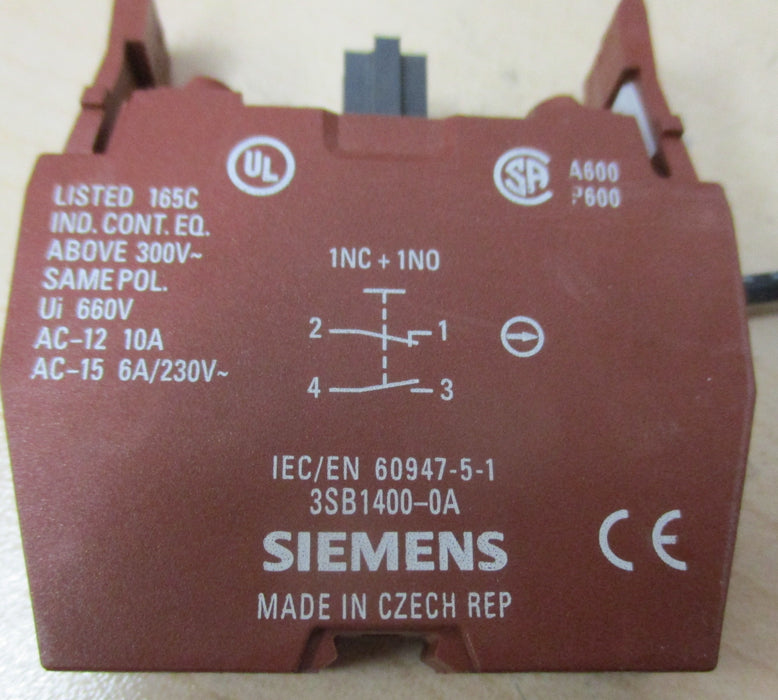 3SB1400-0A - Simens Signal Switch