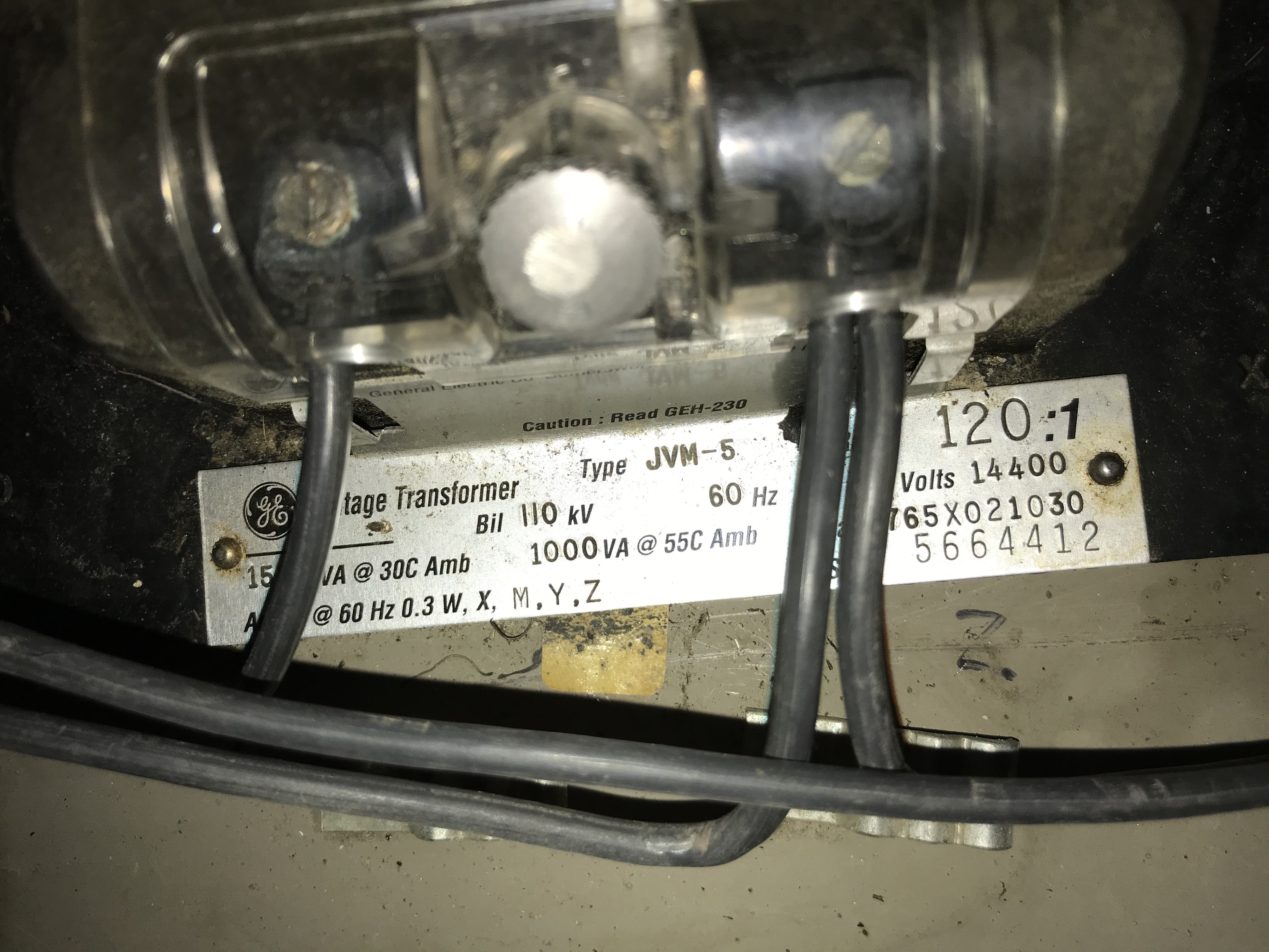 765X021030 - General Electric - JVM-5 Voltage Transformer — North ...