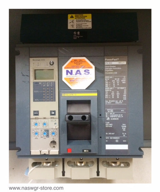 Square D PowerPact PG800 Breaker ~ 800 Amp