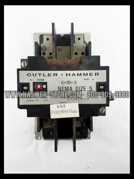 Cutler Hammer C10GN2 Nema Size 5 Contactor