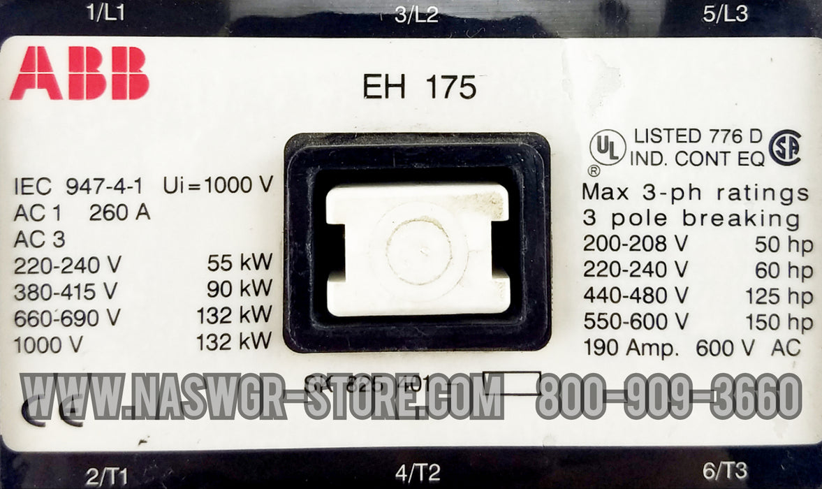 ABB EH 175 Contactor