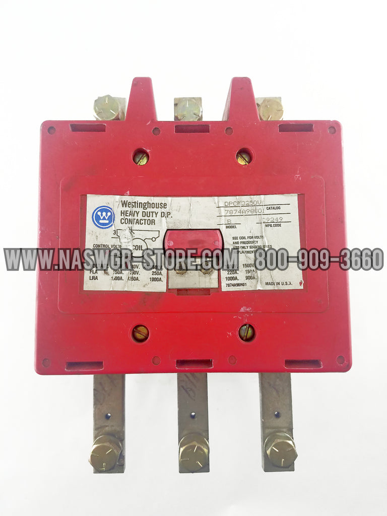 Westinghouse DPCK3250V Contactor