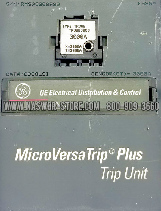 General Electric C330LSI MicroVersaTrip Trip Unit