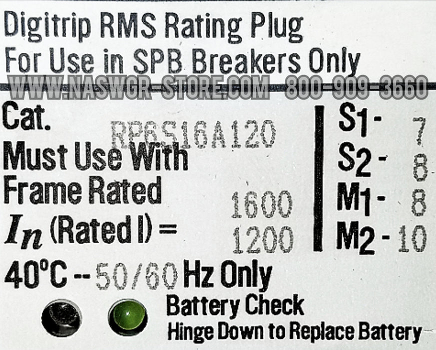 Westinghouse SPB-65 Circuit Breaker (M/O,D/O) - 1200 Amp