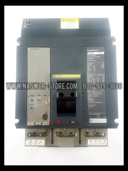 Square D PowerPact PJ 1200 Circuit Breaker ~ 1200 Amp