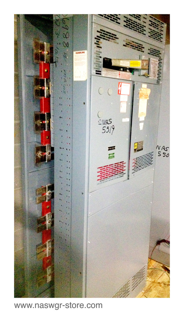 Square D QED Power Style Switchboard with BP3408I Pressure Switch 80