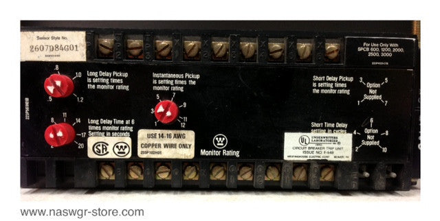 2607D84G01 ~ Westinghouse 2607D84G01 SPCB Solid State Device