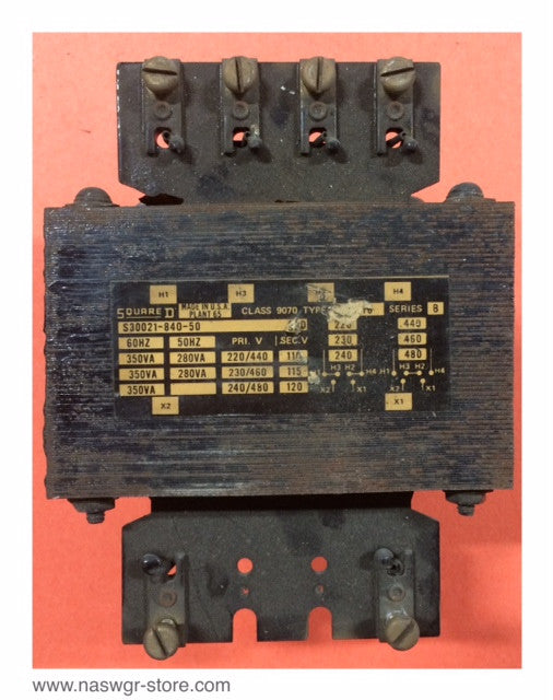 S30021-840-50 ~ Square D S30021-840-50 Transformer