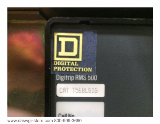T56BLSIG Digitrip RMS 500 Westinghouse Trip Unit
