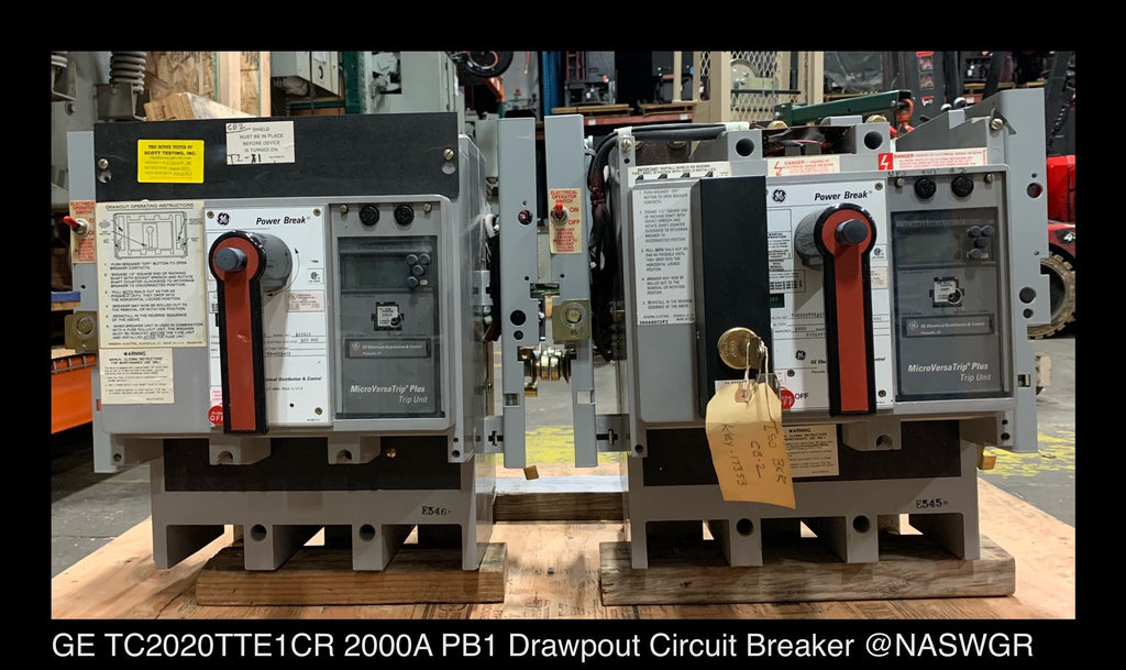 GE TC2020TTE1CR PowerBreak Circuit Breaker