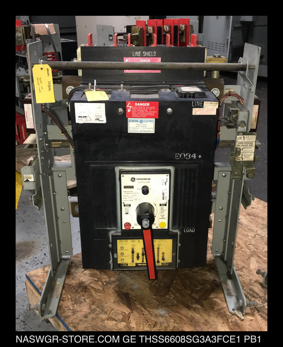 GE PowerBreak THSS6608SG3A3FCE1 Circuit Breaker (E/O,D/O Houston Style) - 2000 Amp