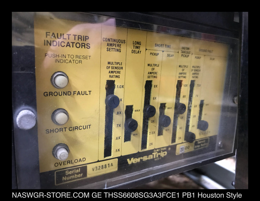 GE PowerBreak THSS6608SG3A3FCE1 Circuit Breaker (E/O,D/O Houston Style) - 2000 Amp