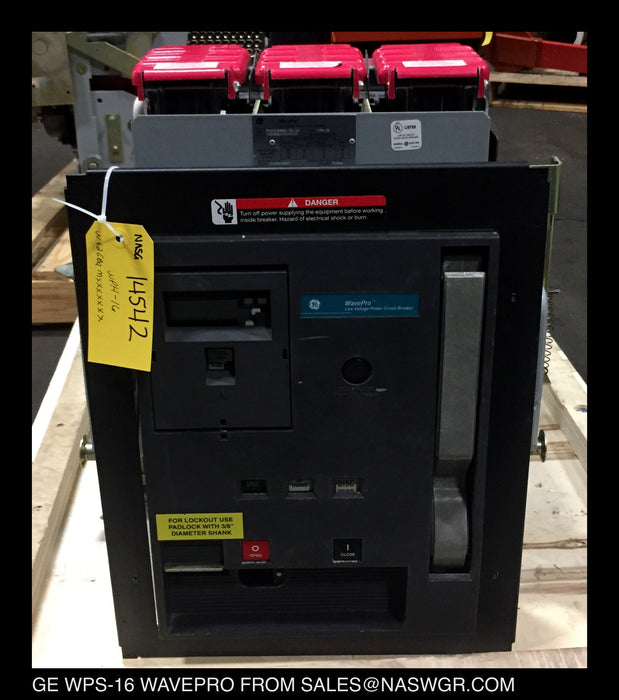 GE WavePro WPH-16 Circuit Breaker (M/O,D/O) - 1600 Amp
