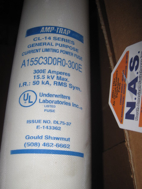 A155C3D0R0-300E , Gould Shawmut Fuse PN: A155C3D0R0-300E
