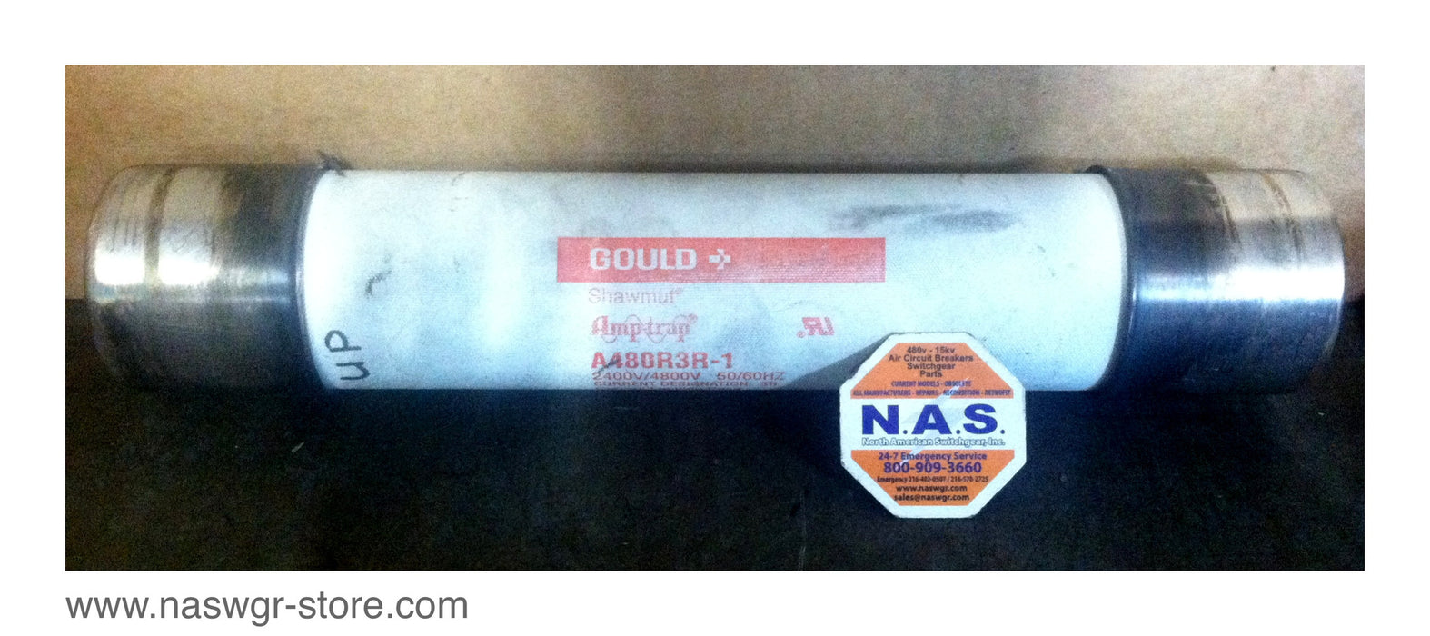 A480R3R-1 , Gould Amp-trap Current Limiting Fuse , PN: A480R3R-1