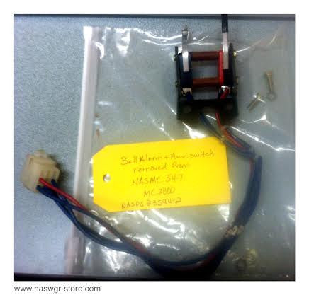 12288C74G03 ~ 1288C76G09 Bell Alarm + Aux Switch Removed from MC3800