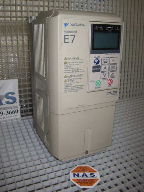 YASKAWA Varispeed E7 PN: CIMR-E7U22P2