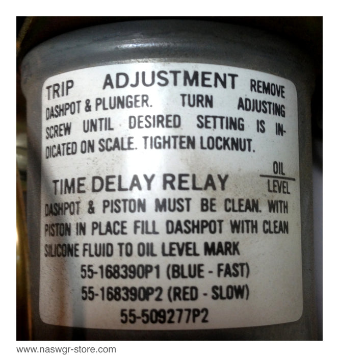 CR124Y0B3802A ~ GE CR124YOB3802A Time Delay Relay