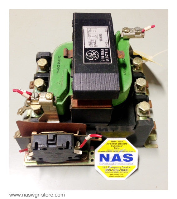 GE CR205F0 NEMA Size 4 Contactor - 150 Amp/480vAC