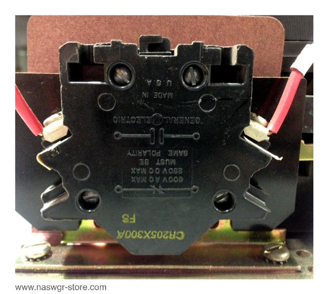 GE CR205F0 NEMA Size 4 Contactor - 150 Amp/480vAC