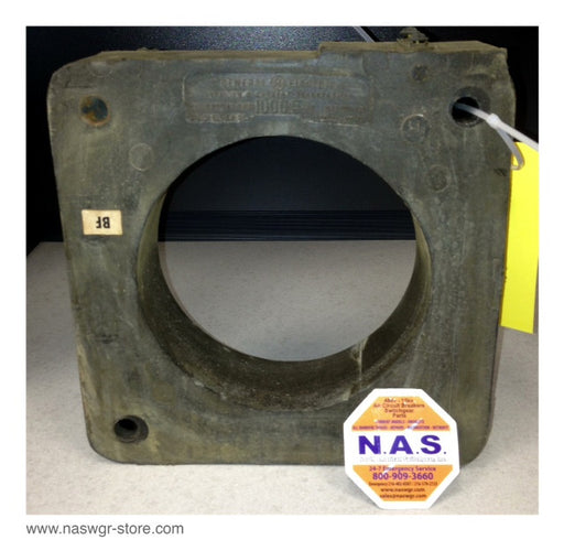 837X64 , GE 837X64 Type JAH-O Current Transformer , Ratio: 1000:5 Amp , 0.6 KV , INST. GEH-230 , FREQ. 25-400 CY , PN: 837X64