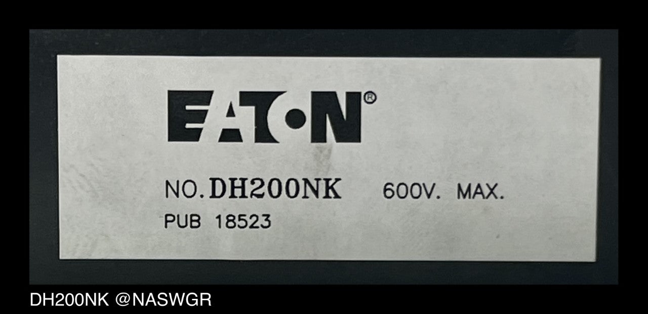 Eaton DH200NK Neutral Kit - 200 Amp - Unused