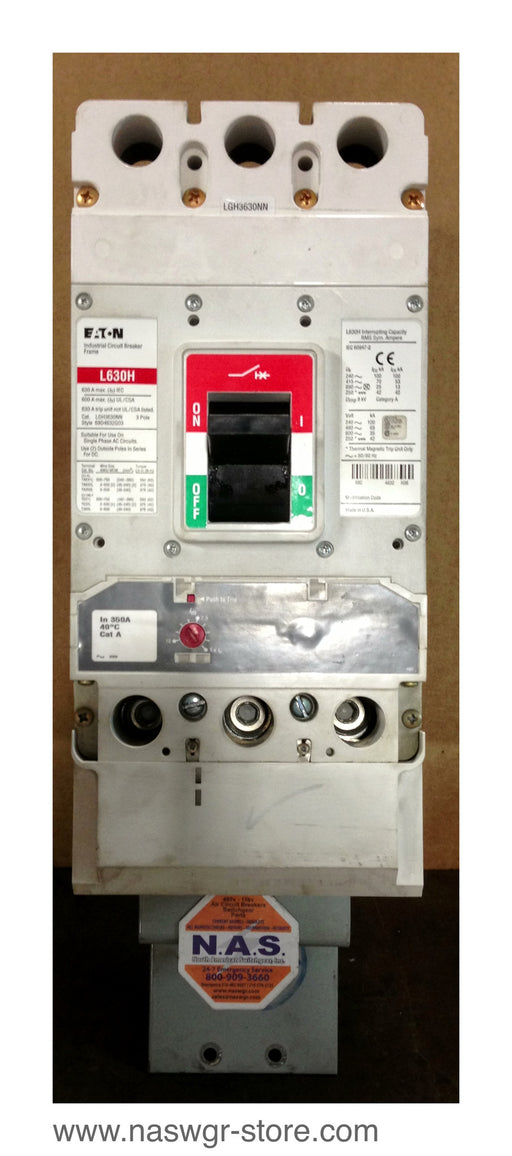 Eaton LGH3630NN Molded Case Circuit Breaker ~ 350 Amp