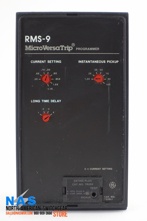 GE RMS-9 MicroVersaTrip ~ TS20LI