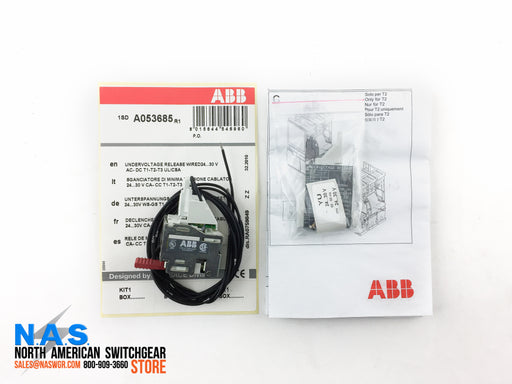 ABB 1SDA053685R1 Undervoltage Release Wired