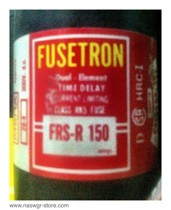 FRS-R150 , Fusetron Dual- Element Time Dleay Fuse , Class: RK5 , PN: FRS-R150